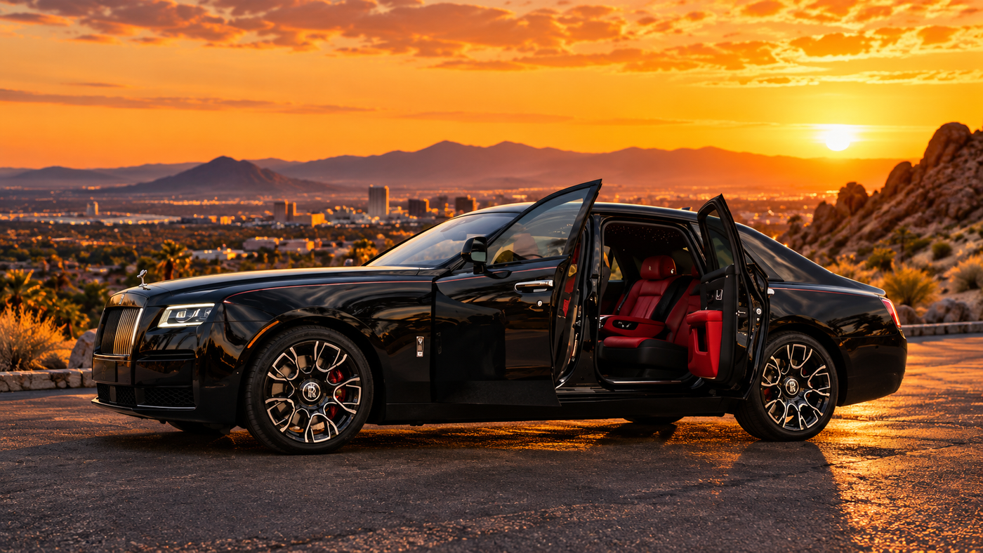 Rolls-Royce Ghost in black